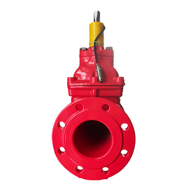 hot selling factory manufacture RVHS-16Q production line fire groove signal control gate valve