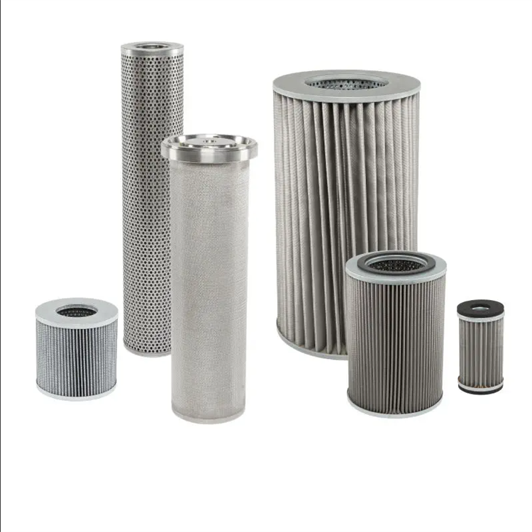 Pleated filter cartridge /stainless steel 5 micron cartridge filter