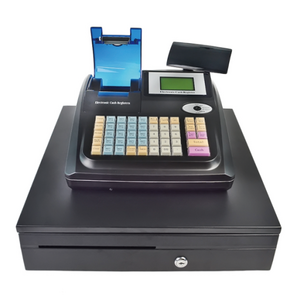 58mm printer supermarket electronic cash register machine with cash drawer/retail shop electronic cash register machine