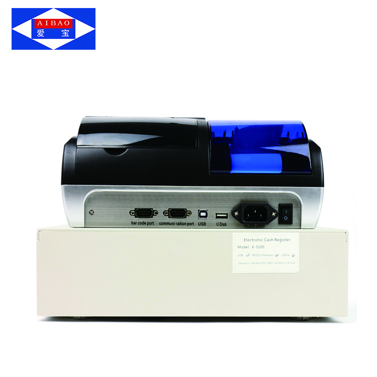 Electronic Fiscal cash Register With Usb Port, CE & CCC