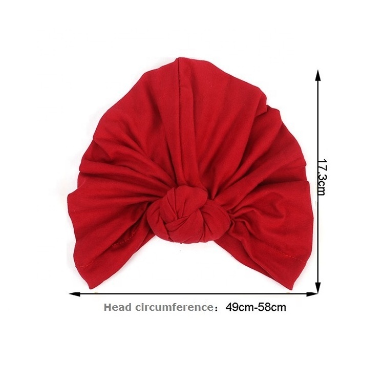 New ins fashion women female turban knot cotton muslim hat