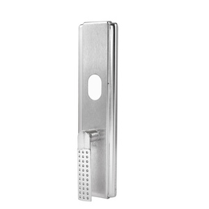 Contemporary Alloy Thick Door Plate Lock Handle 304 stainless And Silent Door Lock Handle For House Construction With Key