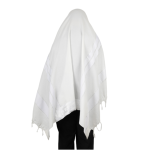 Jewish Tallit Shawl Prayer Judaism Tallits Scarf Prayer 120x160cm Israel Talit No Tzitzit Tassel White