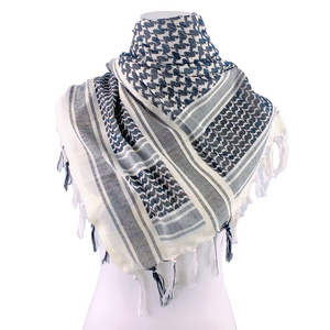 10 Colors Shemagh Palestine Keffiyeh Scarf Arab Black on White Kufiya Arafat Hatta Original Brand Cotton Unisex Scarf