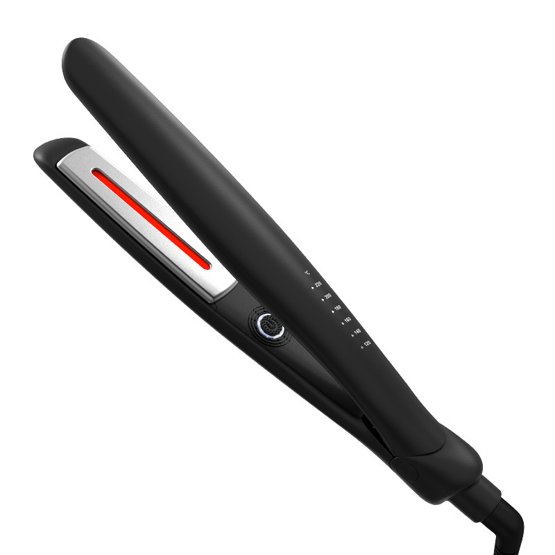 Hot selling LED Infrared hair straightener Professional ceramic coating plate flat iron Hair Straightener