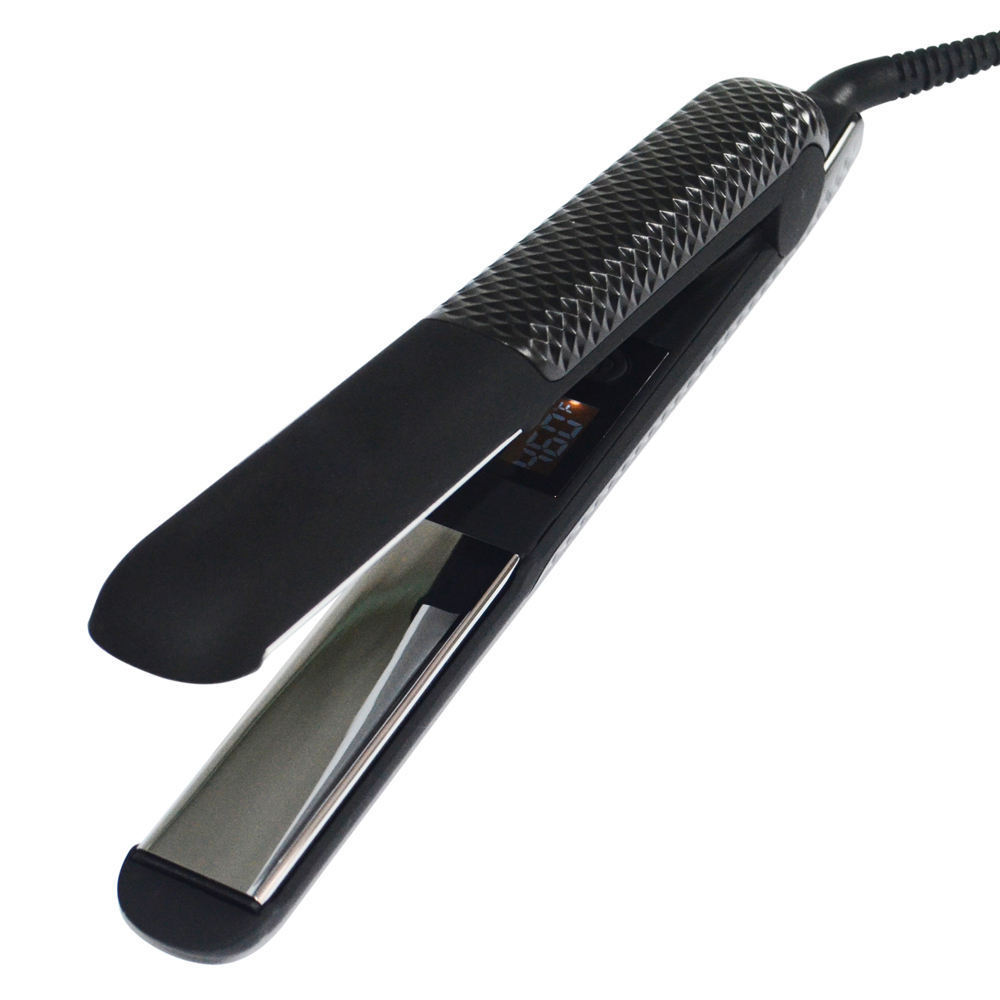 Customized 2 in 1 Curler Wand And Straightener Portable Professional Salon 2 In 1 Negative Ion Hair Straightener Curler