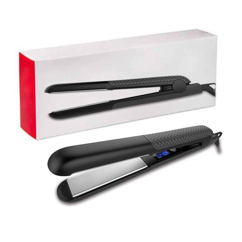 Customized 2 in 1 Curler Wand And Straightener Portable Professional Salon 2 In 1 Negative Ion Hair Straightener Curler