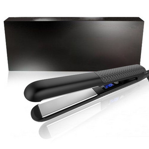 Customized 2 in 1 Curler Wand And Straightener Portable Professional Salon 2 In 1 Negative Ion Hair Straightener Curler