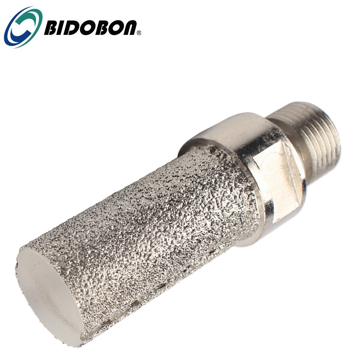 High Level CNC Vacuum Brazed Diamond Finger Bits with 1/2 gas thread