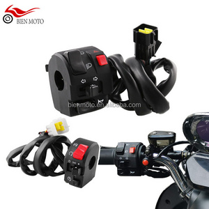 Universal parts 12v motorbike waterproof horn start bttom stop brake lights motorcycle handlebar switch for yamaha honda xr 150