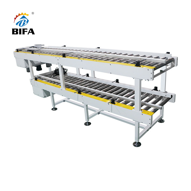 Bifa Light Duty Gravity Roller Line, Expandable Roller Conveyor, Flexible Conveyor for Packing Sorting logistics  Conveyor