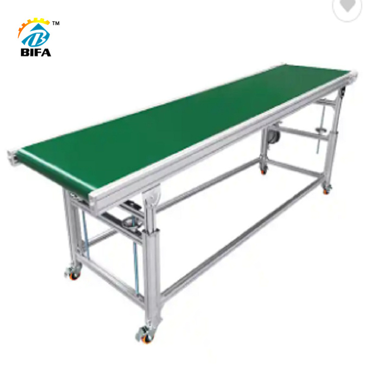 Bifa Designed Industrial PU/PVC V Belt Conveyor Price with 1year Quality Assurance