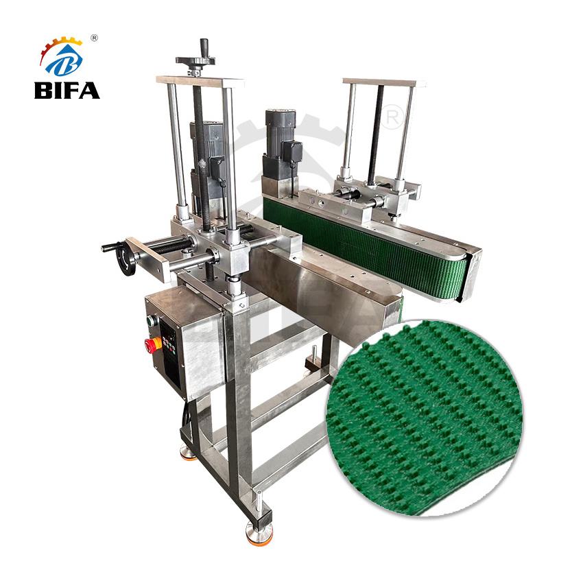 BIFA Transfer Bottomless Side Gripper Grab Belt Conveyor for Pet Bottle Conveyor System