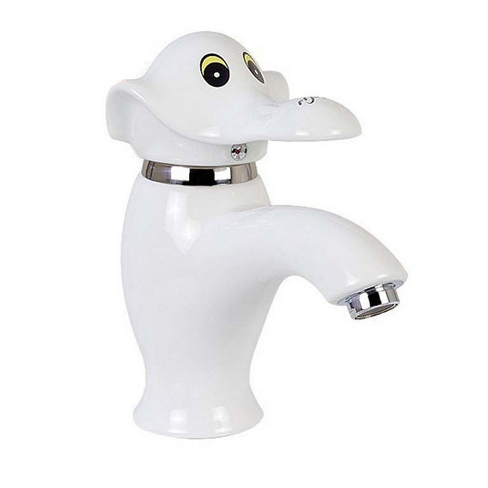 Sanitary Ware Single Handle Children's Cartoon Faucet Hand Wash Basin Kids Ceramic Faucet