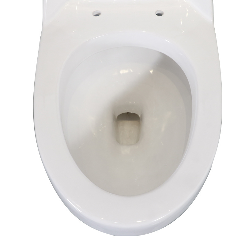 High quality sanitary ware ceramic wc commode bathroom white floor mounted siphonic one piece toilet