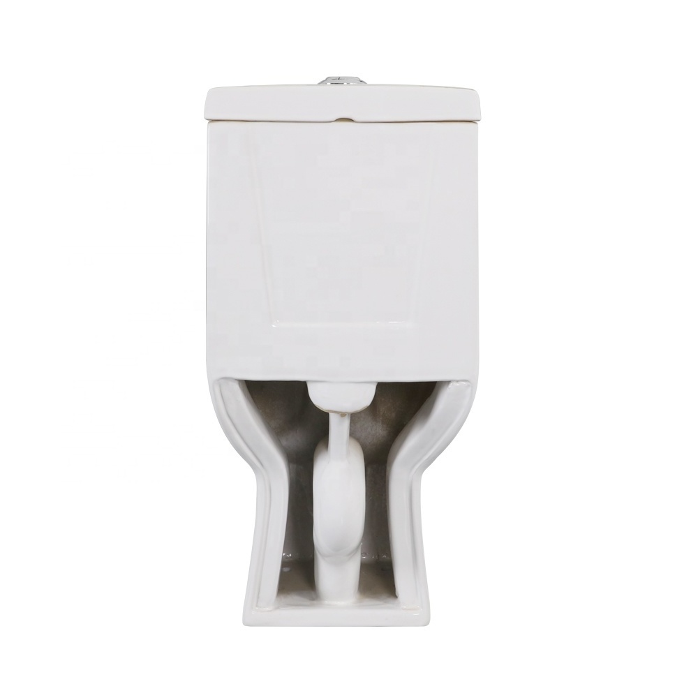 Hot Sale Nepal Economic Square Ceramic One Piece Siphonic Toilet