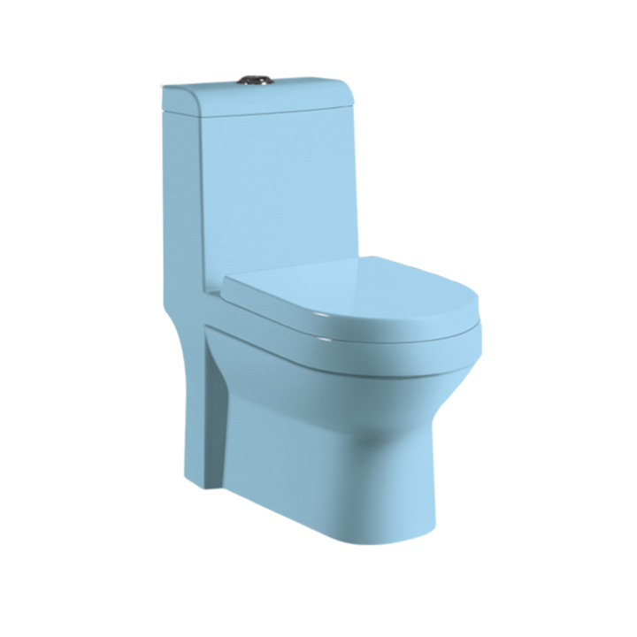 Nepal Market Promotion Colored China Toilet , Siphonic Flush Toilet