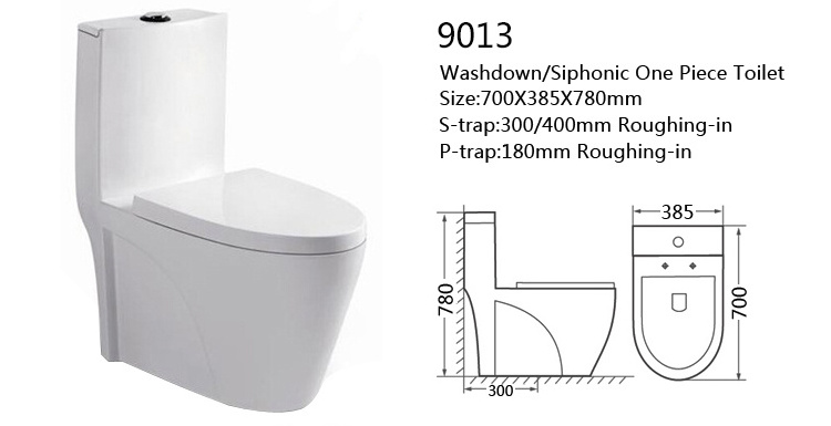 Chaozhou Sanitary Ware Inodoro Porcelain Floor Mounted Wc Toilet Commode Ceramic One Piece Toilet Bowl