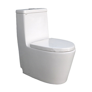 Wholesale floor mounted siphonic toilet sanitary ware ceramic wc commode siphon one piece toilet bowl for bathroom