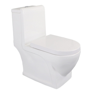 China Sanitary Ware Ceramic One Piece P-trap Toilet Bowl