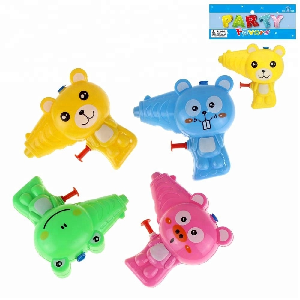 Cheap price cartoon plastic holi mini water gun toy for kids