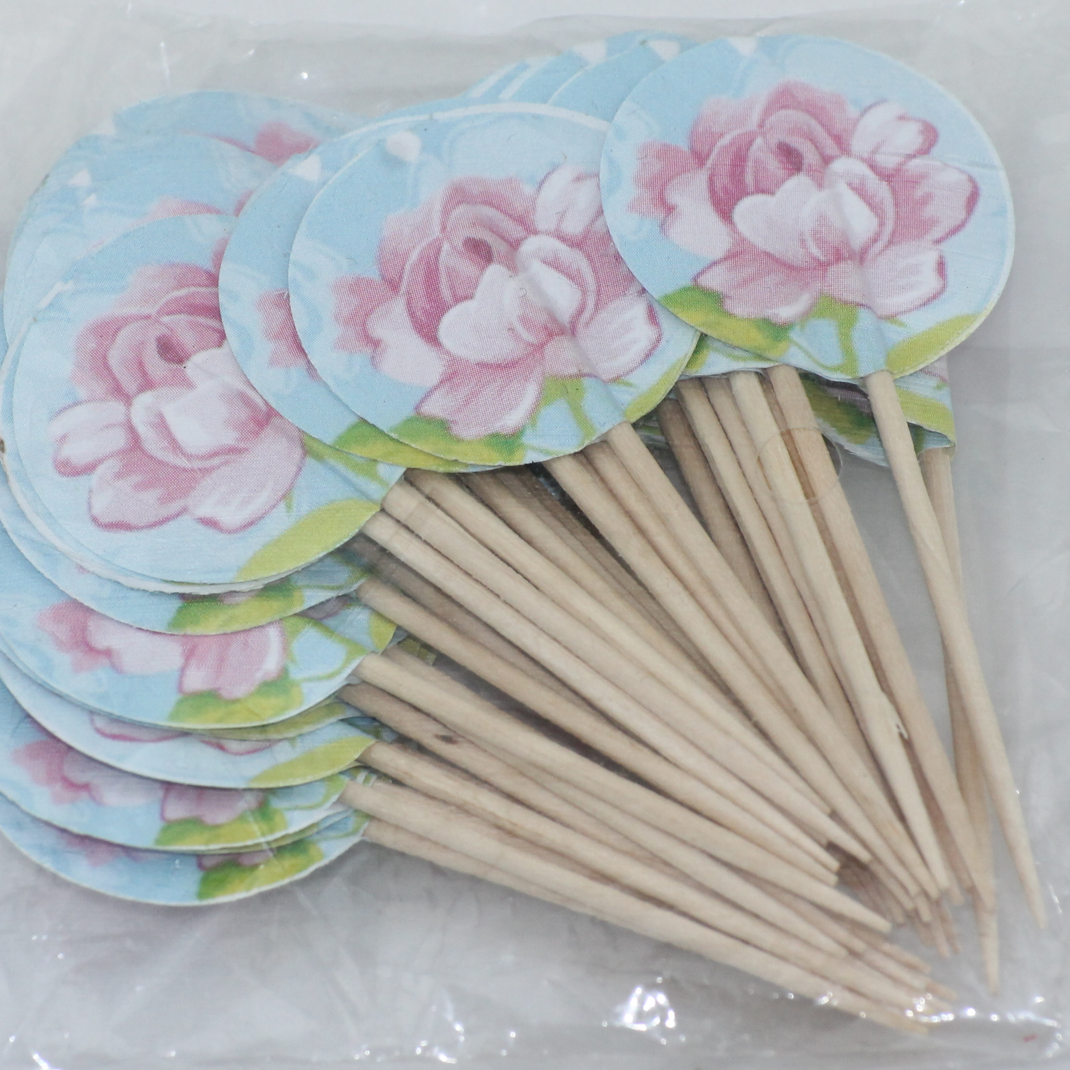 New design custom one-time party signature starters cocktail umbrella  toothpicks for drink and party