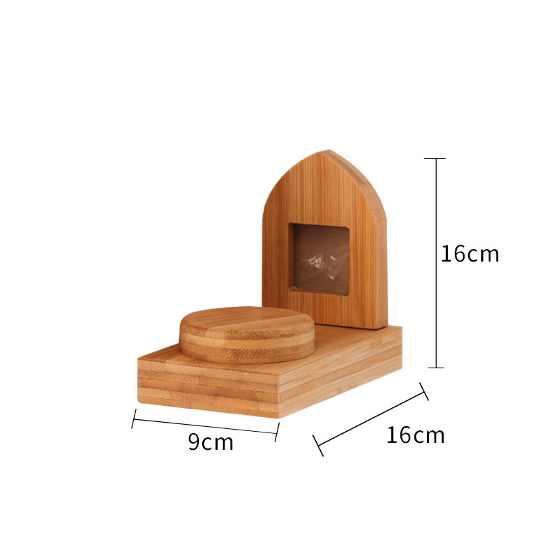 Wholesale funeral supplies cremation memorable urns House-Shaped for pet ashes photo frame pet memorial urns