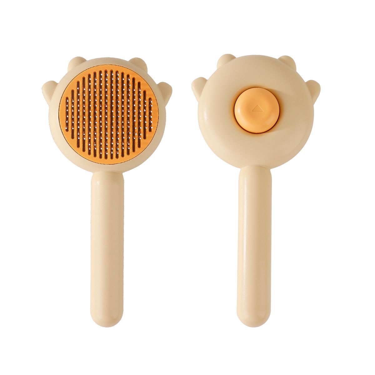 Pet grooming products dog comb cat brush one key pet hair removal comb for dogs long hair pet open knot comb