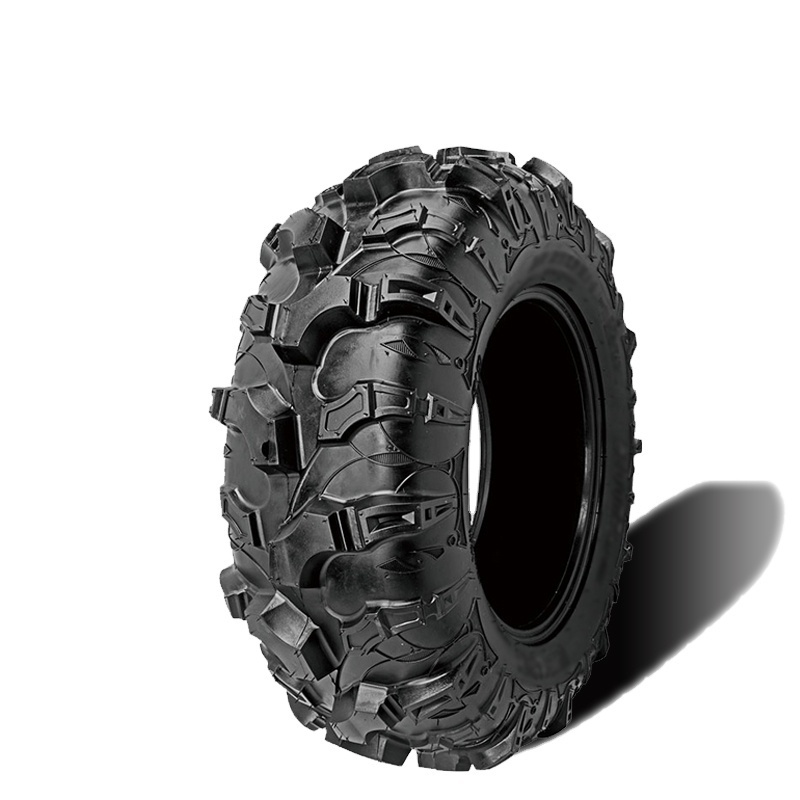 Rubber-tyre gas powered 25x11x12 snow sweeper tires