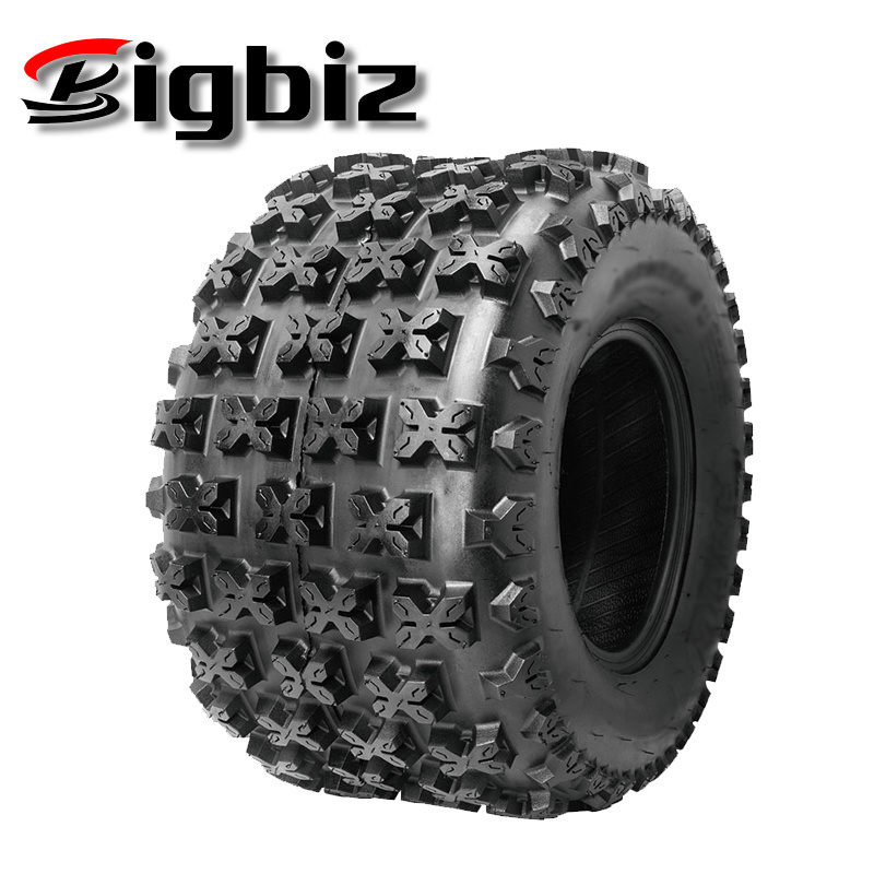 Rubber-tyre gas powered 25x11x12 snow sweeper tires