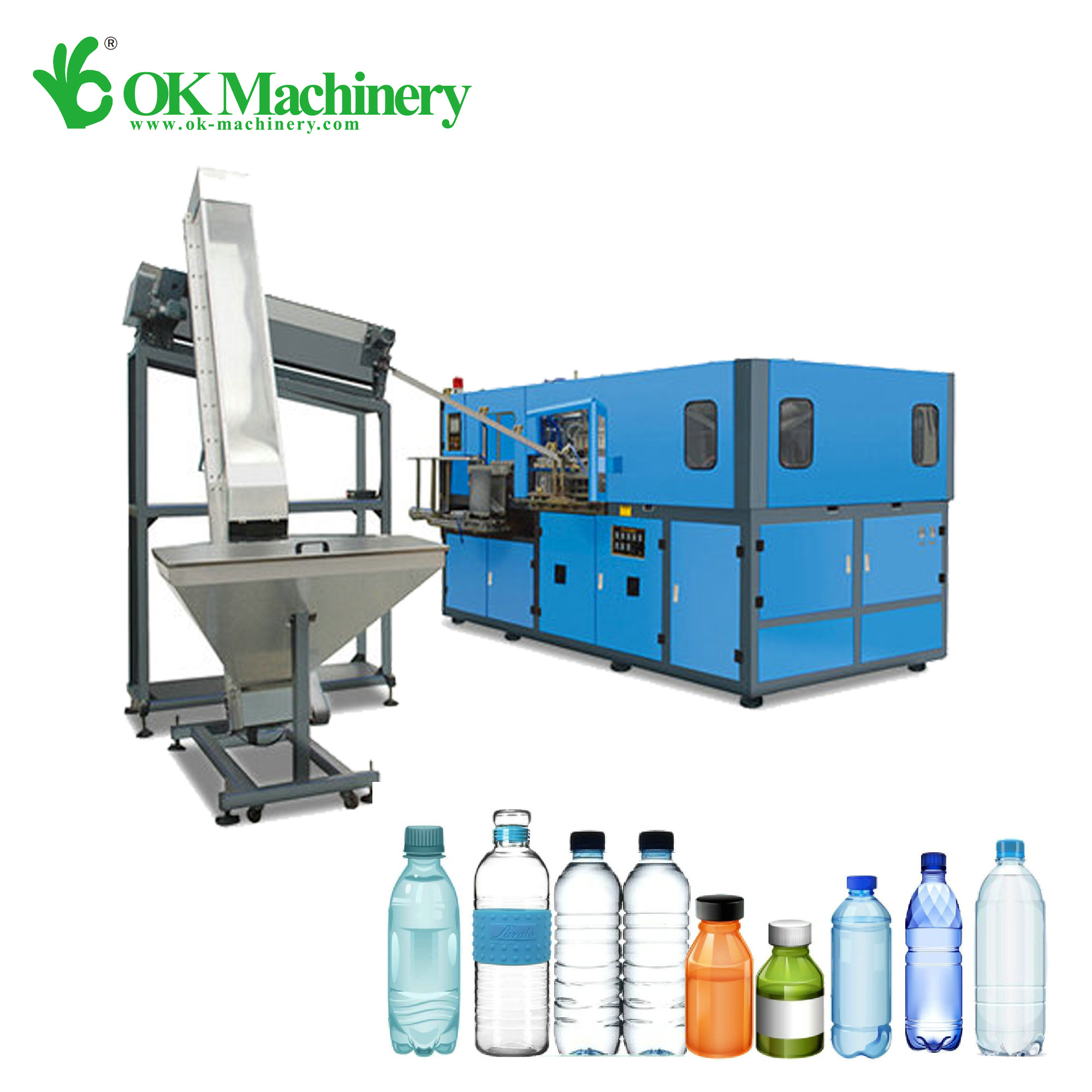 Full Automatic Plastic Water Juice Csd Beverage Pet Bottles Blowing Making Machine Stretch Blow Molding Plant Price