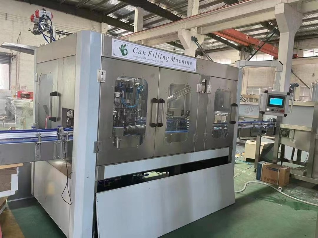 Aluminum Beverage Cans Energy Drink Can Filling  Machine production Line