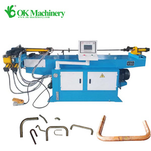 BKWG43 Automatic Steel Round Aluminium 5 Inch Exhaust Copper Manual Tube Bender Pip Bending Machine