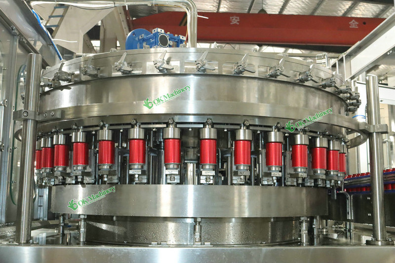 N230 Automatic carbonated drink can filler and seamer machine production line