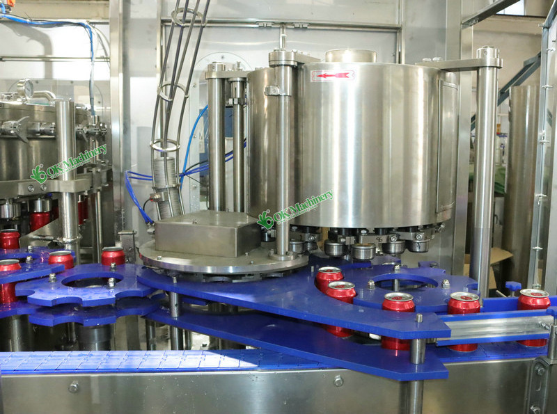 Automatic Beer 250ml Aluminum Can Filling Machine Canning Machine Plant Line