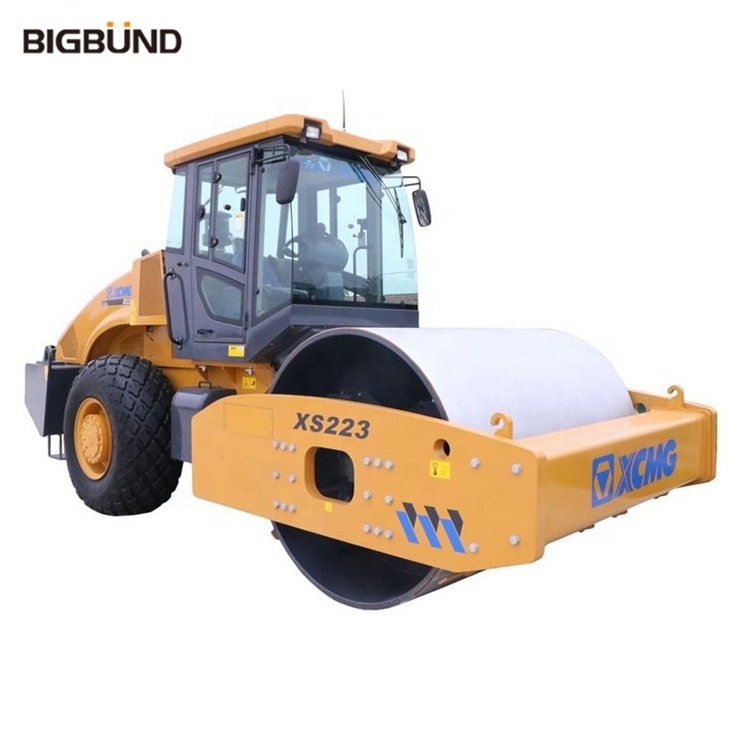 XS223 Bigbund Official Manufacturer Single Drum compactor 22 Ton Vibrator New Road Roller