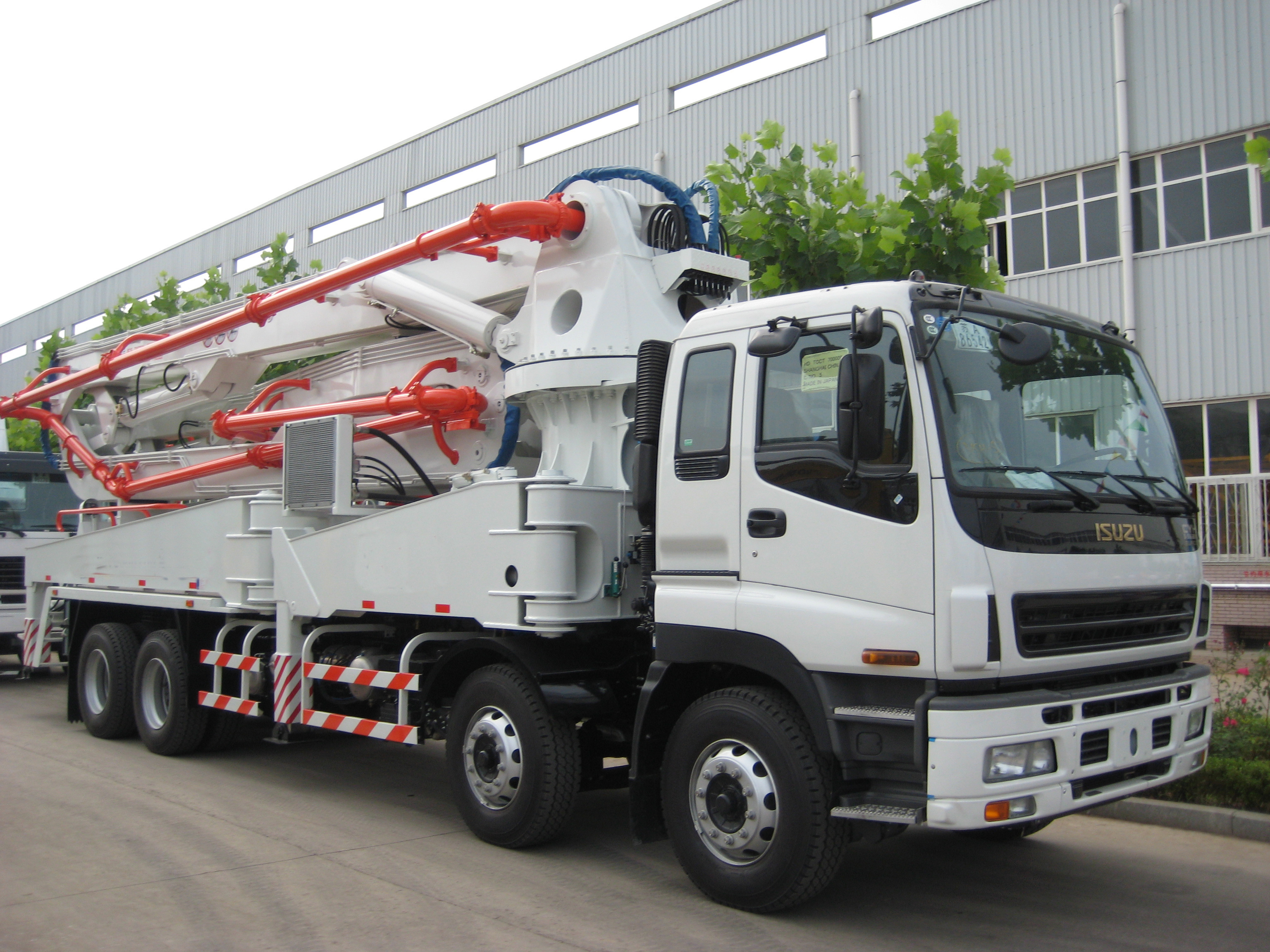 Hot selling truck mounted concrete line pump price for sale