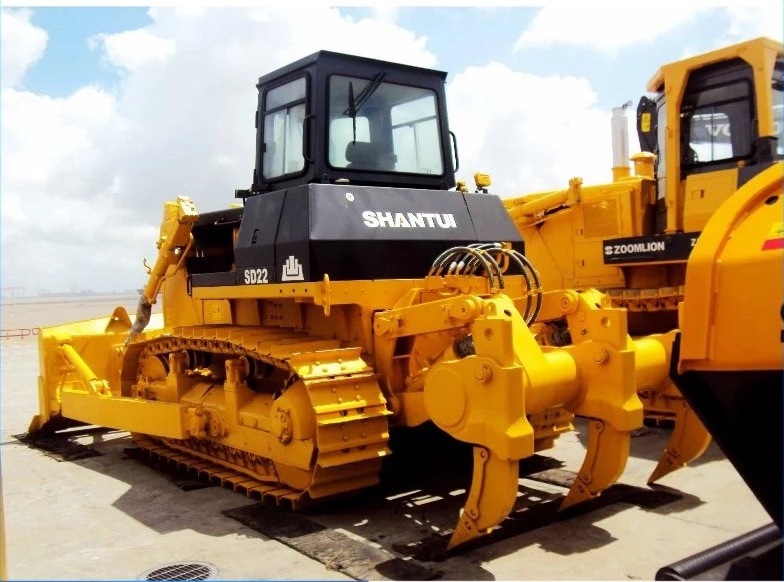 hig quality SHANTUI SD23 Bulldozer Hydraulic Crawler Dozer with winch for sale