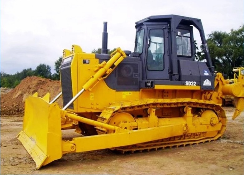 hig quality SHANTUI SD23 Bulldozer Hydraulic Crawler Dozer with winch for sale