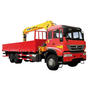 China XCM G SQ10SK3Q telescopic boom 10 ton cargo crane truck mounted crane