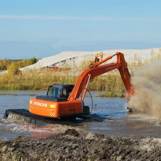 High quality amphibious 20Ton excavator swamp excavator marsh buggy