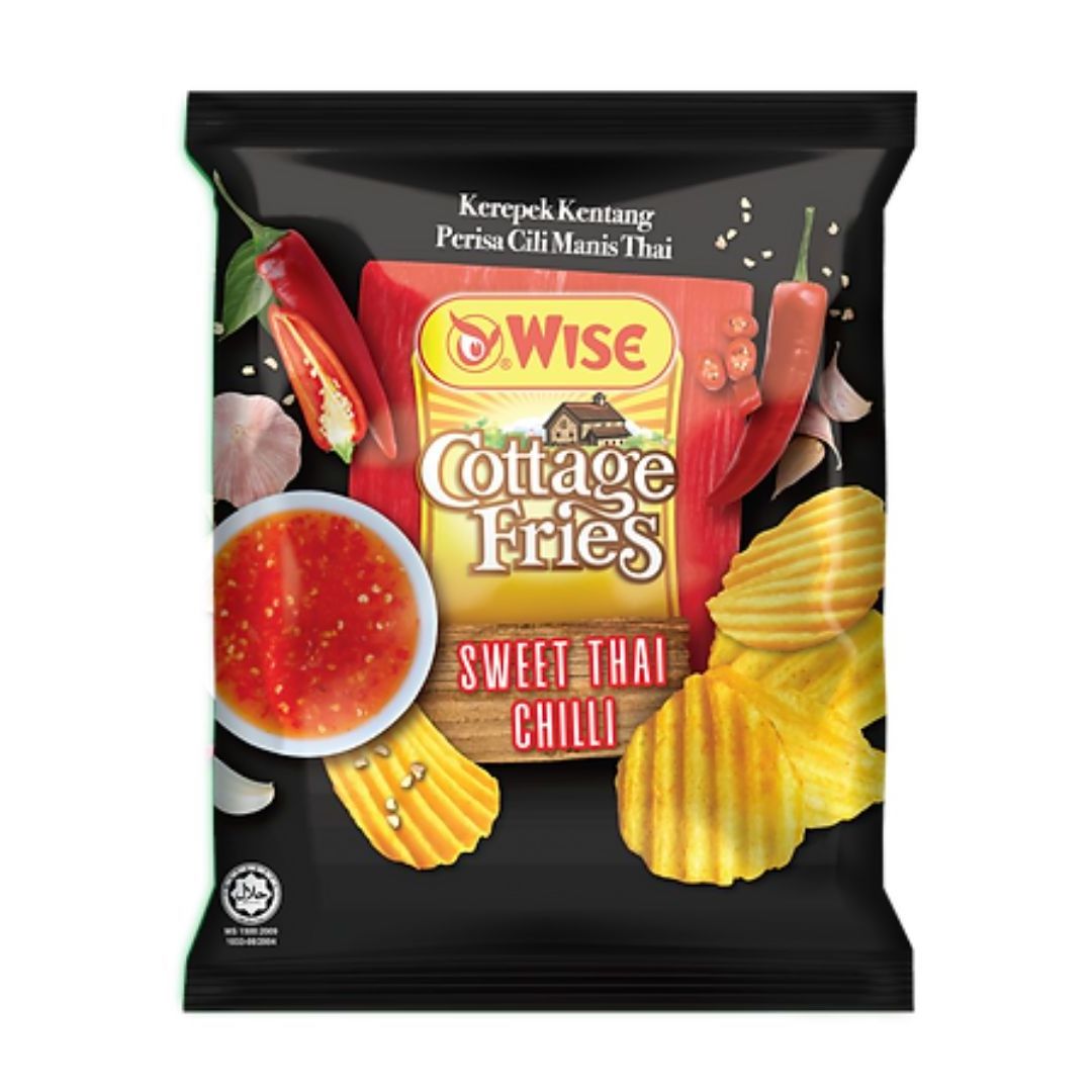 Wholesales Hot Selling Wise Vegetable Potato Chips 65G/60G Tomato Flavour Asian Snacks