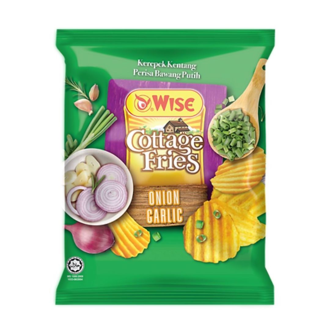 Wholesales Hot Selling Wise Vegetable Potato Chips 65G/60G Tomato Flavour Asian Snacks