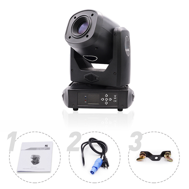 Big Dipper LS100 Mini Gobo Spotlight 100W High Brightness Led Stage Light Moving Head Light