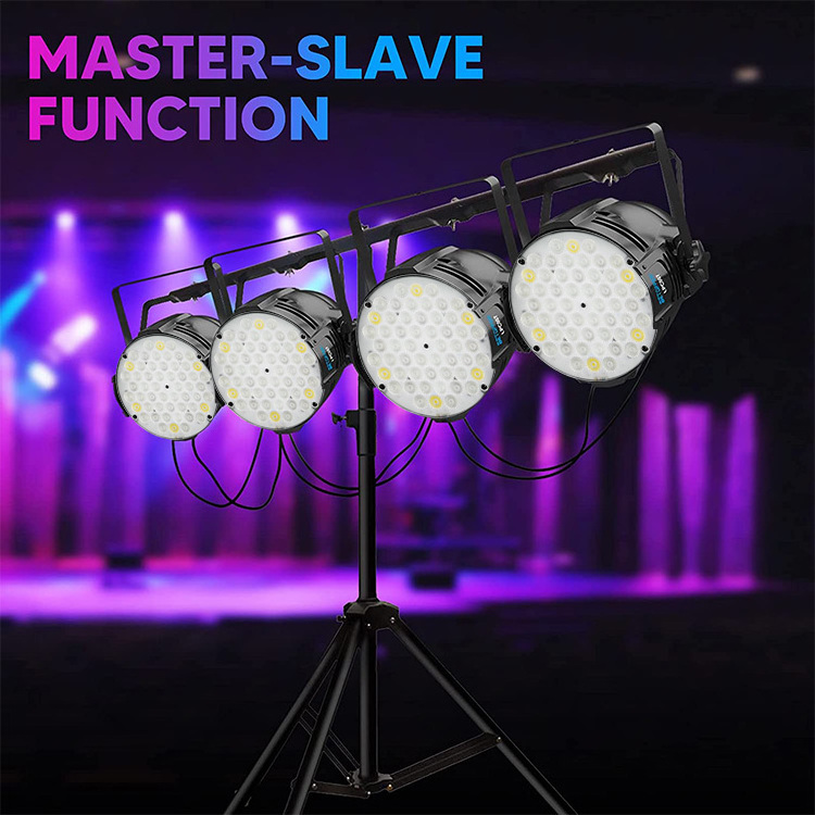 Big Dipper LPC007 LPC007-H RGB 54*3W 3-in-1 LED Par DMX Lighting Equipment Aluminum Material for DJ Wedding Party Stage Light