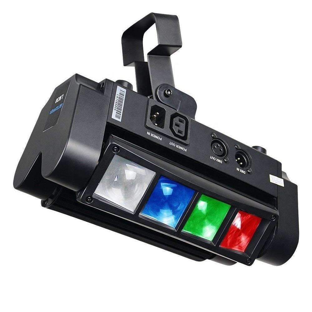 Big Dipper LM30A Mini Spider 8*3W RGBW LED Club Light DMX 512 Moving Head Stage Wash Light Bar Disco DJ Lighting Led