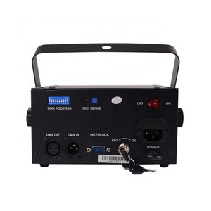 DMX512 LED Laser Light RGB Laser Scanner DJ Stage Lighting Show Light for Festival Bar Club KM002RGB