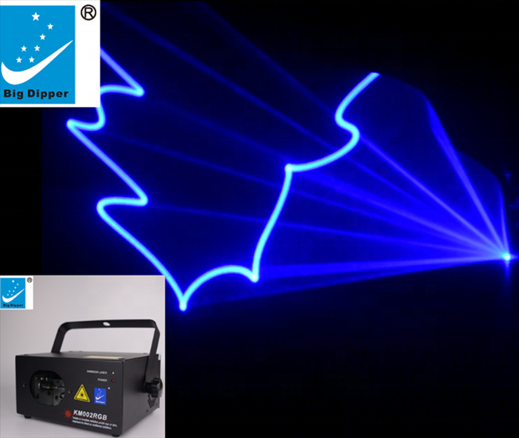 DMX512 LED Laser Light RGB Laser Scanner DJ Stage Lighting Show Light for Festival Bar Club KM002RGB