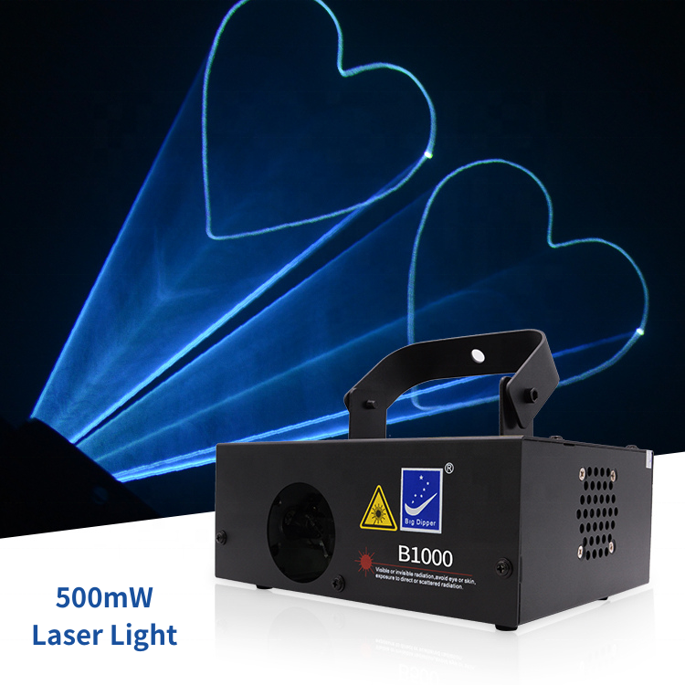 Big dipper B1000 dmx blue led laser effect party light lazer light projector dj beam laser stage lights for club