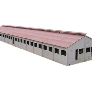 Light Steel Frame Prefabricated Steel Structure Pig House Cowshed Barn Horse Shed from Qingdao China